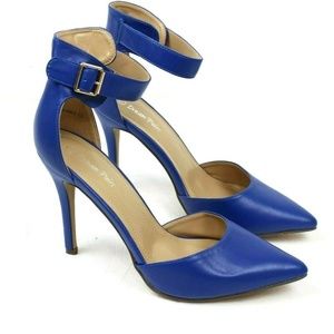 DREAM PAIRS Oppointed Ankle Straps Heigh Heels 11